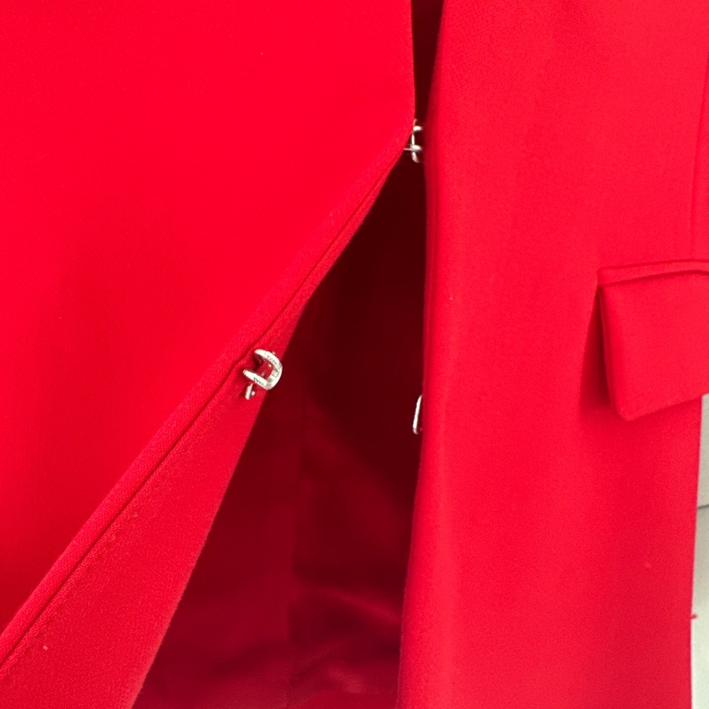 Zara Vibrant Red Jacket - Picture 3 of 3